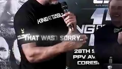 You know you're when your opponent