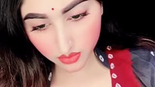 Vairal Anisha Noor private Tango live show Bangladeshi hot girls pat -17