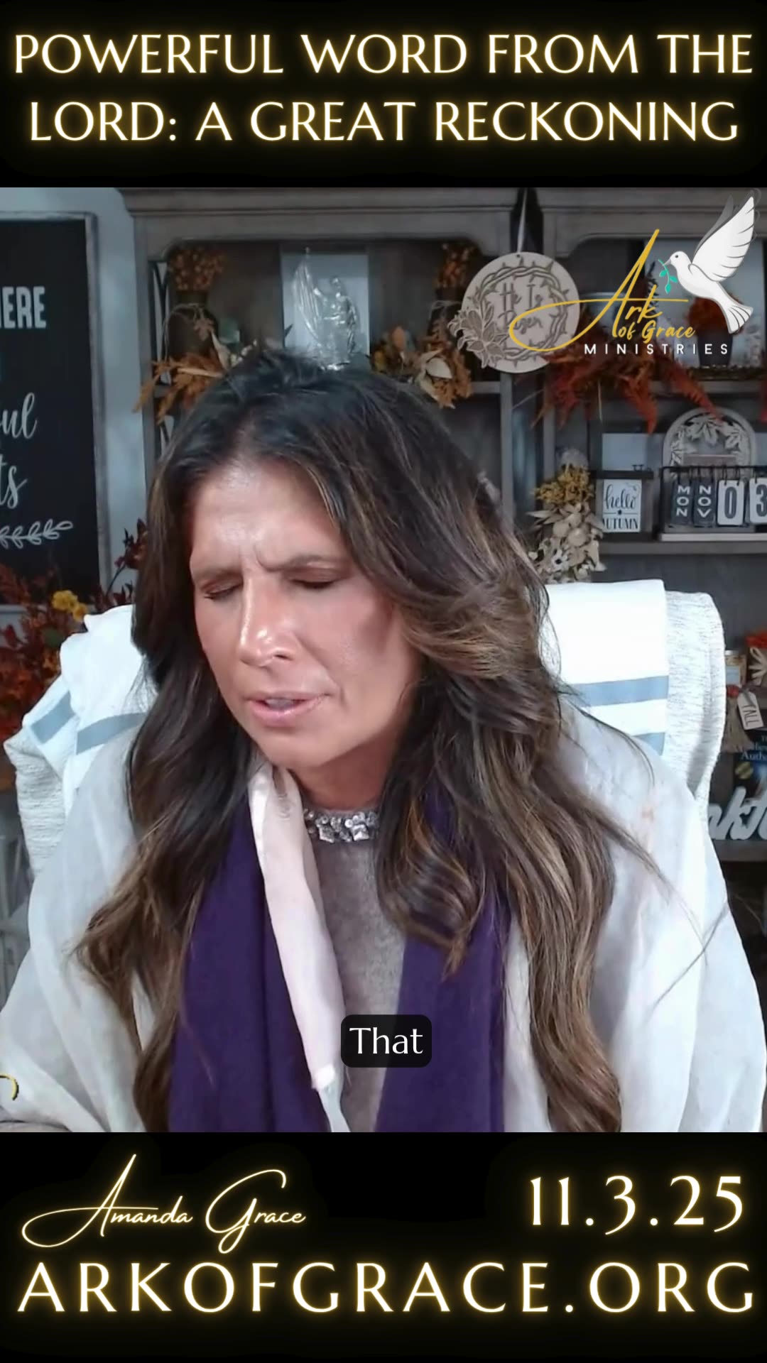 Powerful Word from the Lord: A Great Reckoning