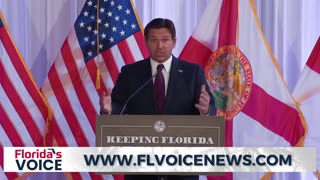 Florida Governor Ron DeSantis announces the creation of a DOGE Task Force in Florida.