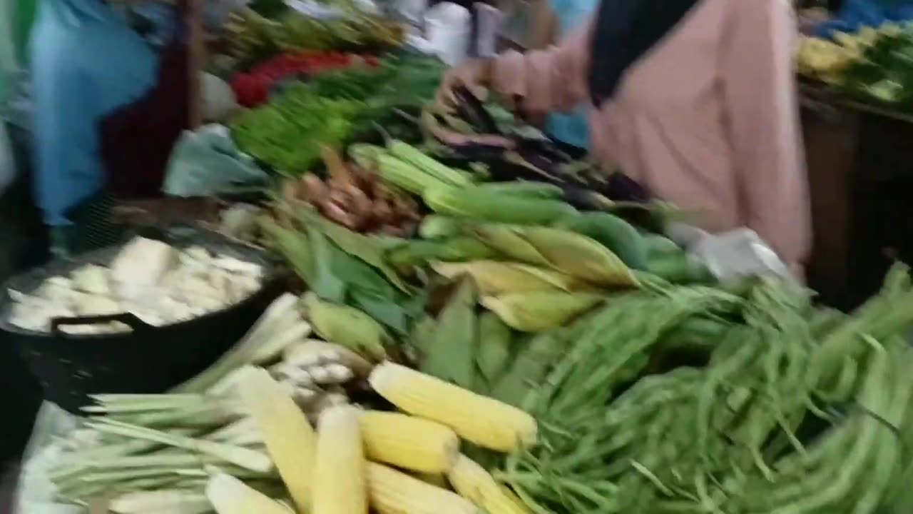 Small town Sumatras market