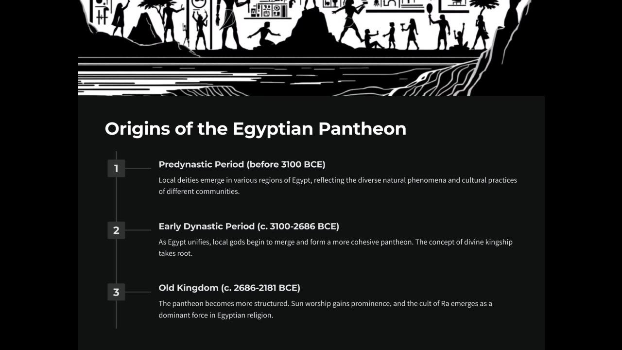 Origins of the Egyptian Pantheon