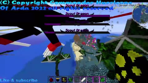 Minecraft mob battle the queen vs alpha dragon