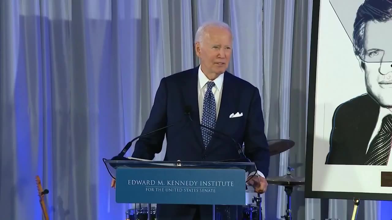 Joe Biden is back to deliver an angry call to action for Democrats: “Fight like hell!"