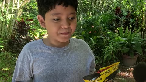 My Son Tries Ghost Pepper Cheezy Corn Crunch! 🌶️ | Snack Time at the Farm 🇵🇭