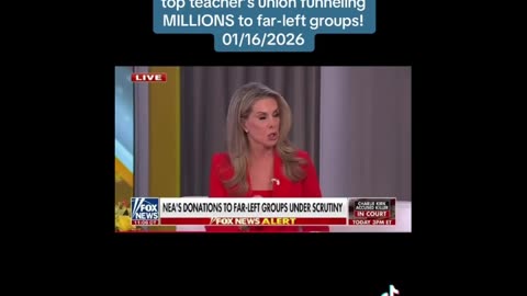 11726 Terry Reports - NEA Teacher's Union Gives Millions to Leftist NGO's!