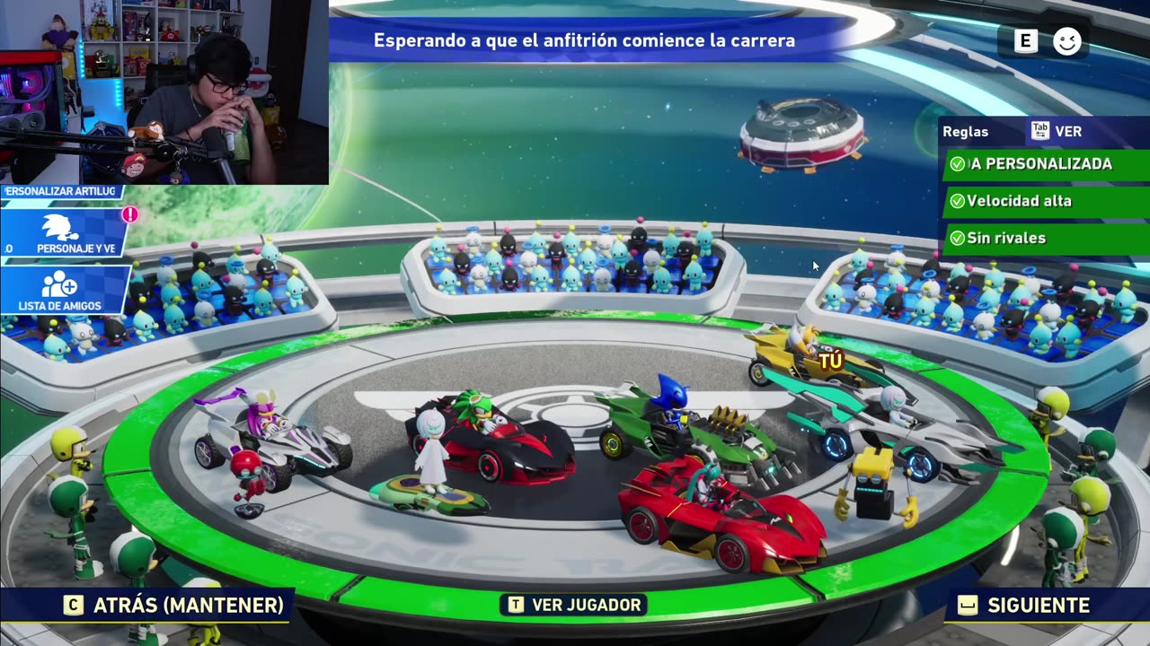 SONIC RAZING CON TODO MEXICO