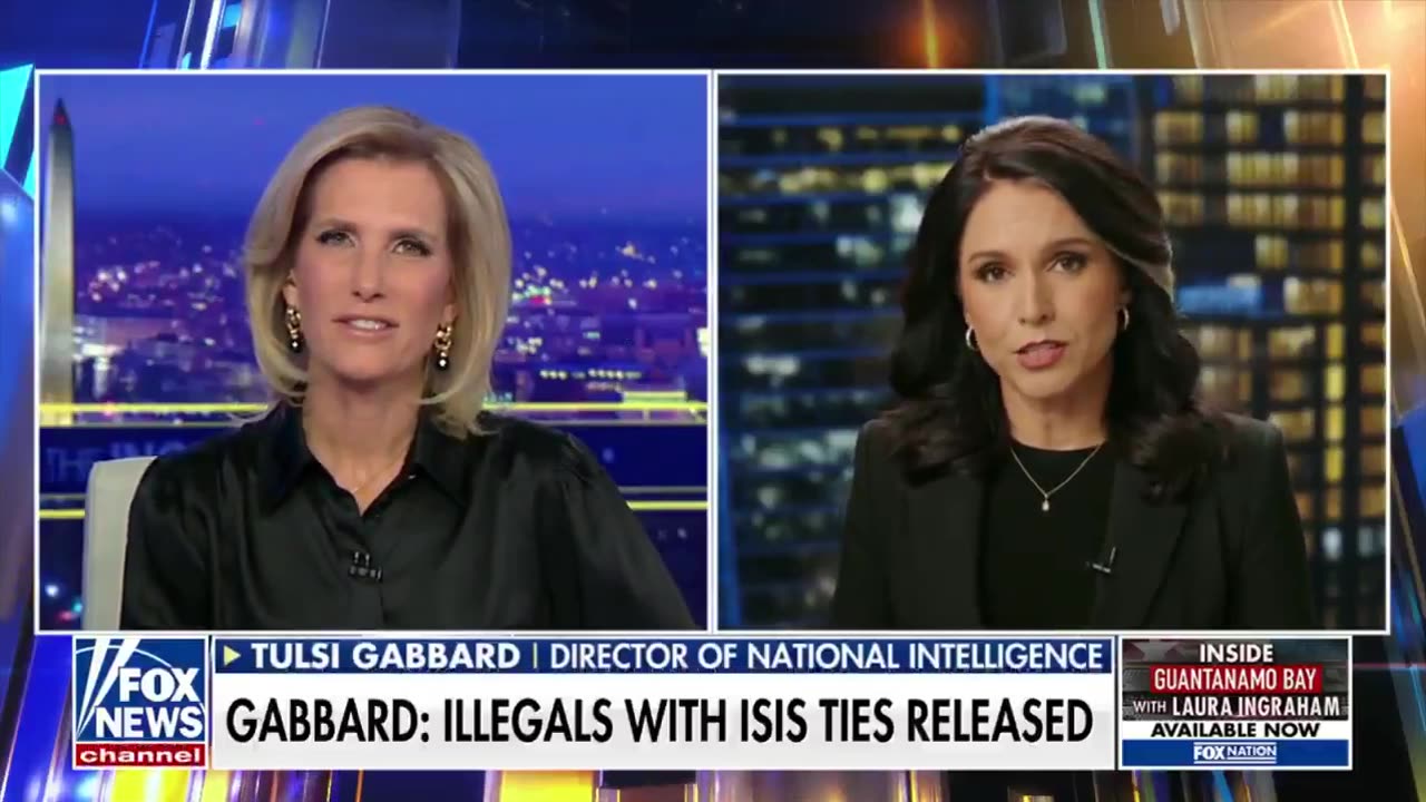 TREASON: Biden ushered in hundreds of illegals with terrorists ties | DNI Gabbard