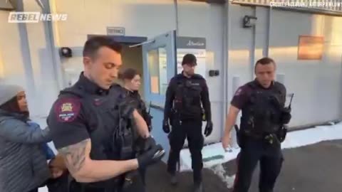 Man in Alberta arrested for refusing to write a court-ordered apology letter to library manager...