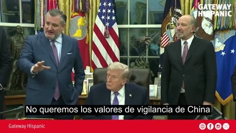 Ted Cruz explains to Trump why the AI race will define global leadership and values