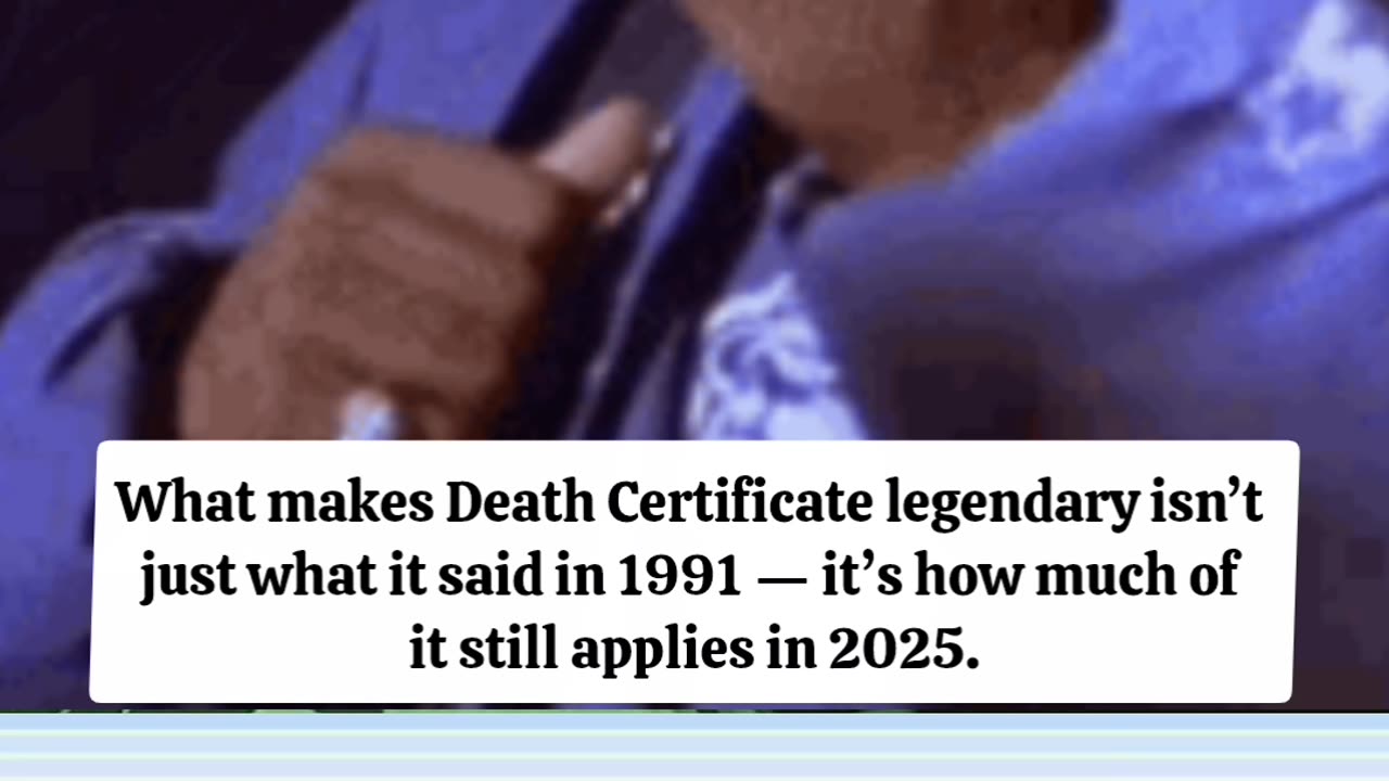 Ice Cube’s “Death Certificate” — The Album That America Tried to Silence