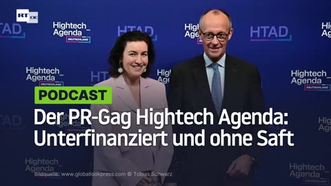 Der PR-Gag Hightech Agenda: Unterfinanziert und ohne Saft