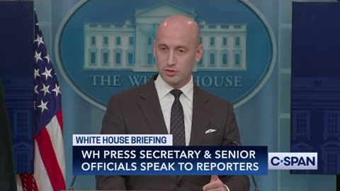 🚨 WHITE HOUSE PRESS ROOM IN TEARS AS STEPHEN MILLER DROPS TRUTH BOMBS 🚨