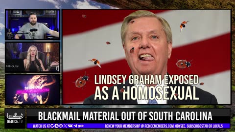 LINDSEY GRAHAM IS A HOMOSEXUAL, PROBABLY BLACKMAILED BY ISRAEL (Red Ice TV | 2025-03-10)