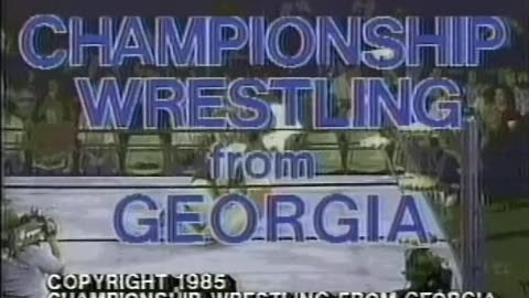 NWA JCP Championship Wrestling from Georgia Mar 30 1985 **CROCKETT TAKES OVER GEORGIA**