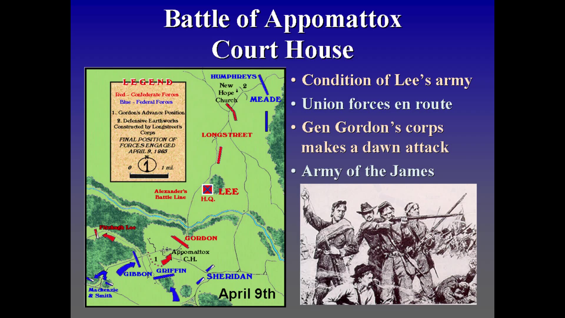 The Civil War Battle Series The Road to Appomattox