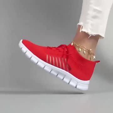Women's Mesh Knit Sports Shoes