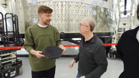 🚀 Mr Beast Visits Space X