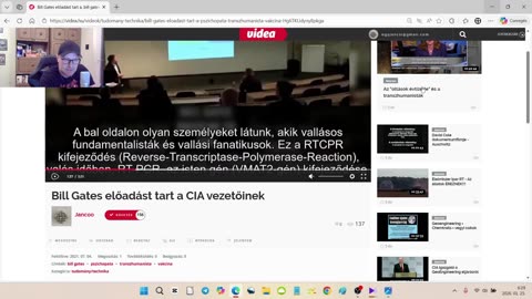 Chemtrail és Harari a WEF-en és Bill Gates előadása 2005-ben a CIA-nál