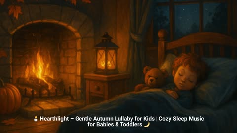 🌊 Sleepy Rivers Flow – Gentle Lullaby for Kids 🌙 Peaceful Autumn Sleep Music for Babies & Toddlers