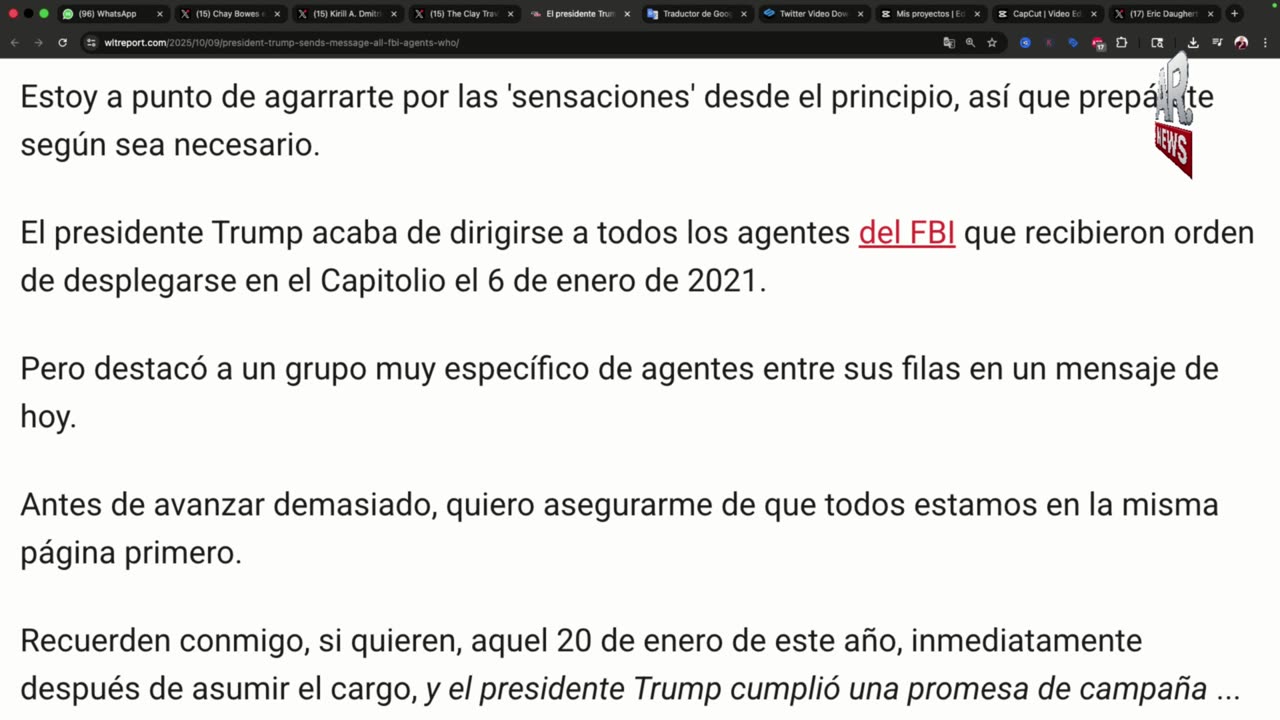 10/10/2025 Al final del dia.