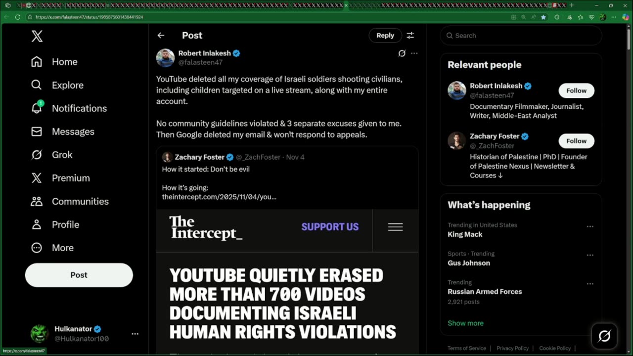 Hulkanator & Spaceshot76 Show