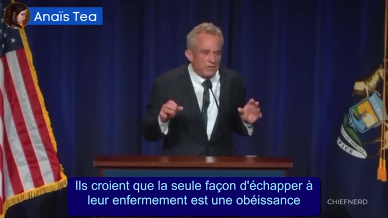 Robert F. Kennedy Jr. parle du MK-ULTRA appliqué à grande échelle (sur les populations)