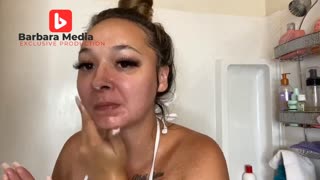 Nice shower on Barbara Media Exclusive Production