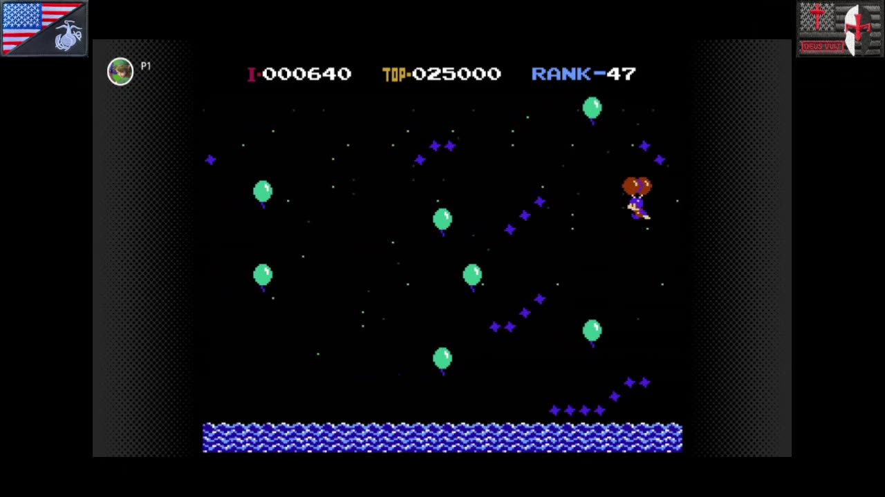 Balloon Fight (Game C - Balloon Trip) [NES] (Nintendo Switch - 2018) [NA Version of "バルーン・ファイト"]