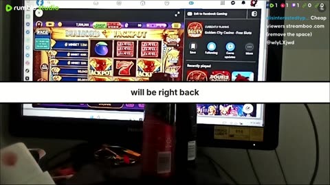 Just doing some slots and doing a lot of things and I guess betting