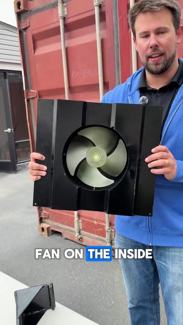 No Power? No Problem. This Solar Vent Keeps Your Container Cool & Dry ☀️🔧 | USA Containers