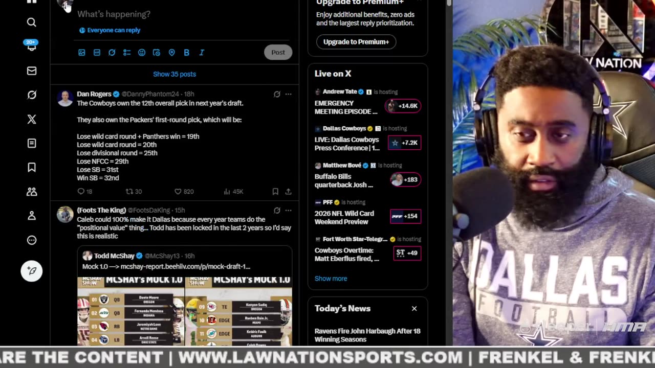 Cowboys Defensive Coordinator SEARCH Begins + MORE