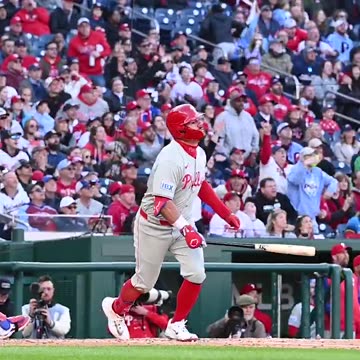 MLB - Harper and Schwarber homer in D.C. 🚀 #OpeningDay