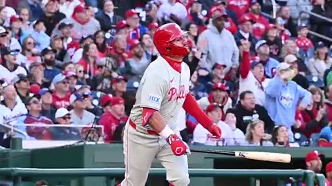 MLB - Harper and Schwarber homer in D.C. 🚀 #OpeningDay