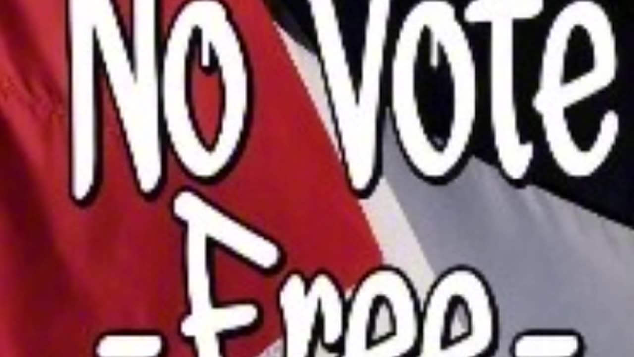 No Vote -Free Palestine-
