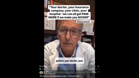 They want you sick ..