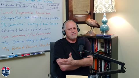 Ep 74: Regenerative Farmer Exposes Industrial Ag Scam - Reverses MS & Kidney Failure | Unite The Divided