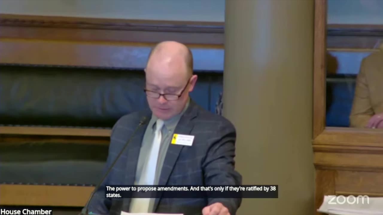 Wyoming Rep. JD Williams: An Article V Convention merely has the same power Congress has every day