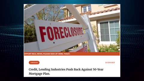 Credit Leanding Industry Push Back Against 50 Year Mortgage Plan
