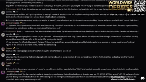 0089 WIDESTREAM - Worldwide Debates - YouTube/Twitch/Rumble