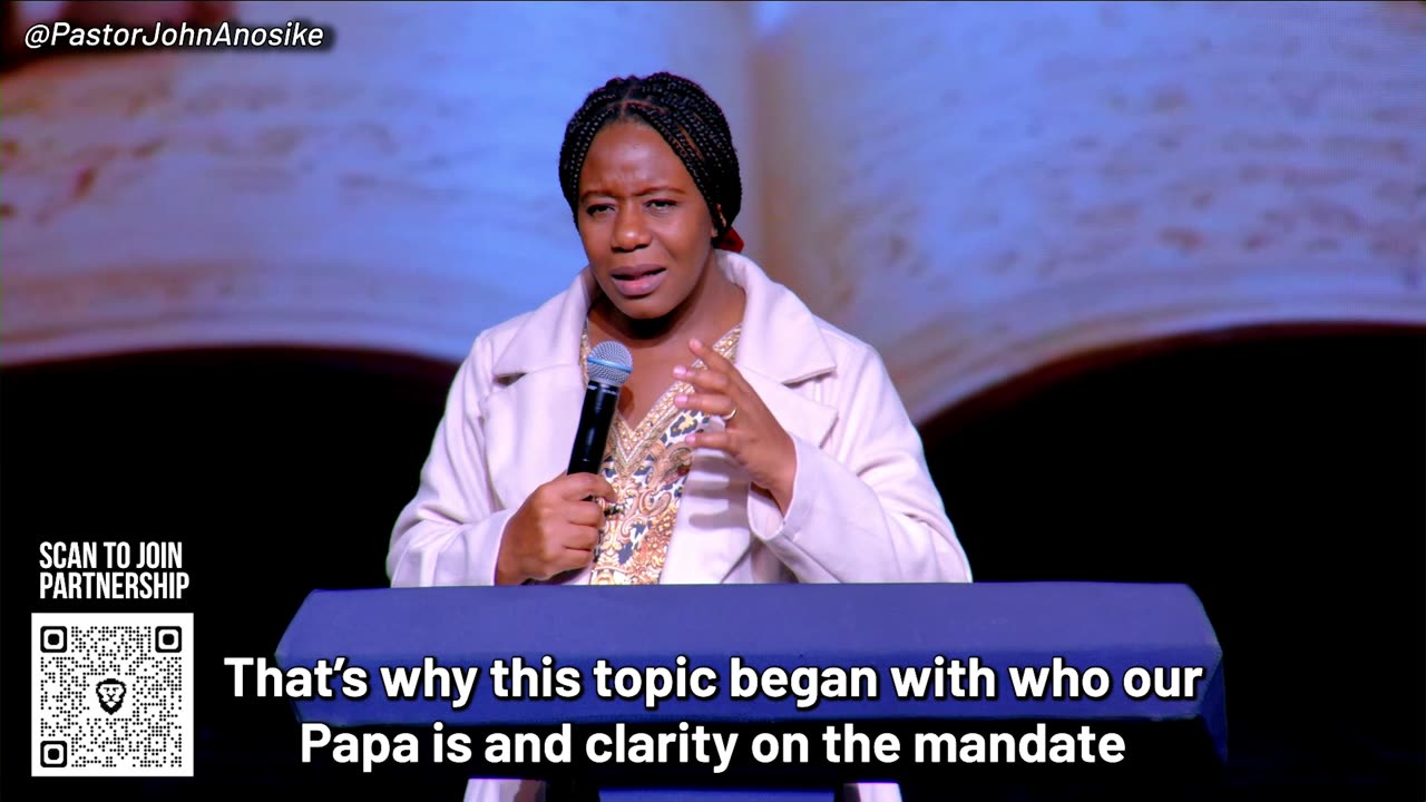 Connect, submit and align. You may not be able to preach but your seed will speak for you.