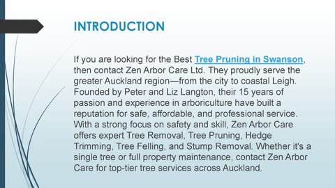 Best Tree Pruning in Swanson