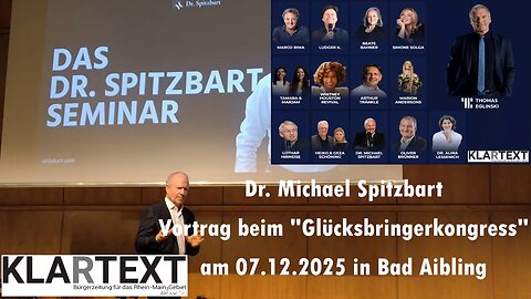 **Essentielle Medizin – Dr. Michael Spitzbart im Originalton** – Glücksbringer-Kongress 2025