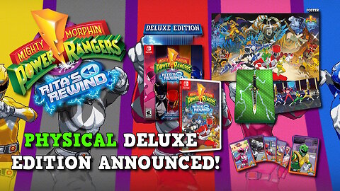 Mighty Morphin Power Rangers: Rita’s Rewind – Physical Editions Announced for PS5 & Switch!