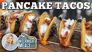 Easy Weeknight Meals: Pancake Tacos on the Blackstone Griddle