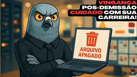 📰Vingança pós-demissão: apagar dados da empresa virou moda — cuidado com sua carreira!