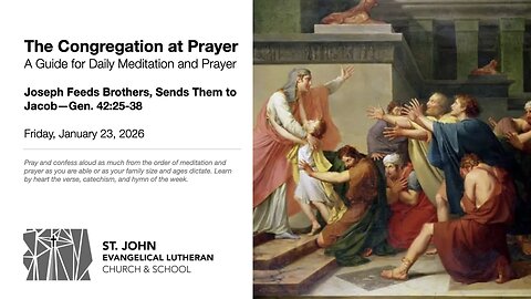 Joseph Feeds Brothers, Sends Them to Jacob—Gen. 42:25-38