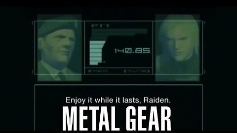 Old Game Metal Gear Tells us What's Coming!
