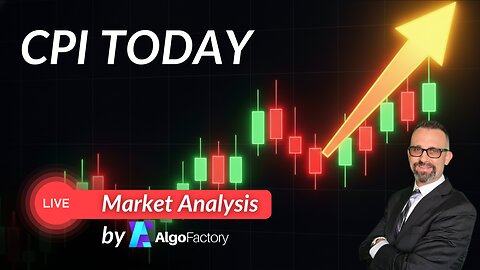 CPI Today - Live Trading 1/13/2025