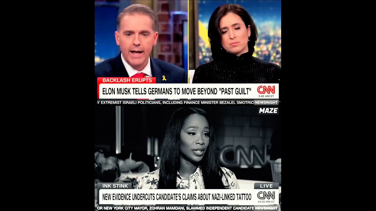 Watch fake journalist Abby Phillip after Elon Musk gives a "my heart goes out to you